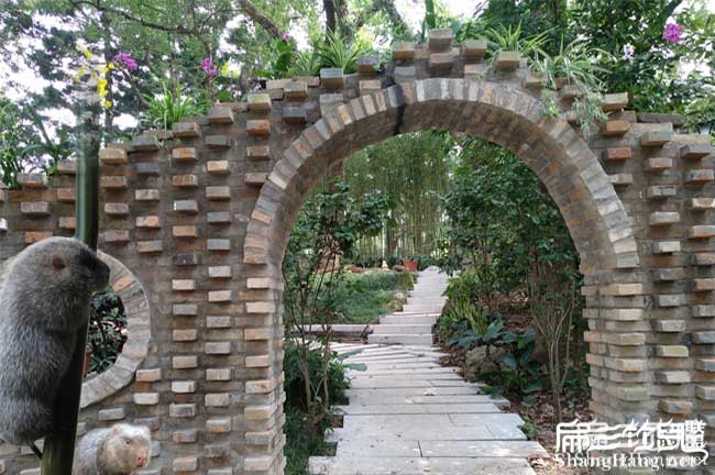 竹鼠基地大門(mén)